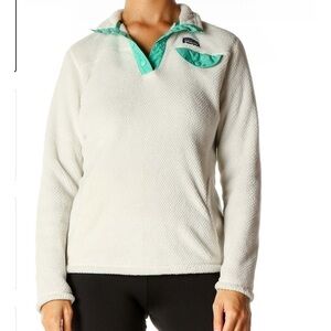 Patagonia Girls Beige Windbreaker Jacket